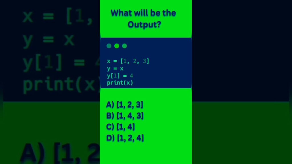 python Q.2 the output #python #short #2022shorts #shorts | Pythonちゃん