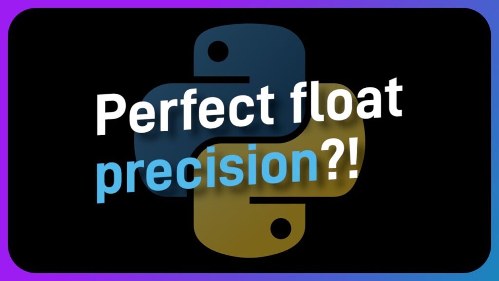 Python’s decimals SOLVE the floating point problem! | Pythonちゃん